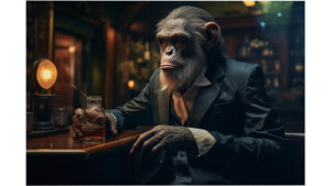 Glas tavla Apa 120x80